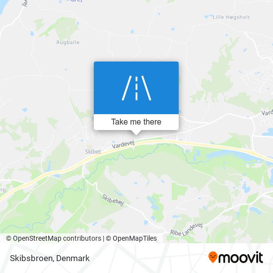 Skibsbroen map