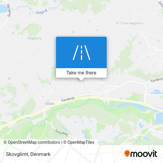 Skovglimt map