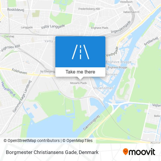 Borgmester Christiansens Gade map