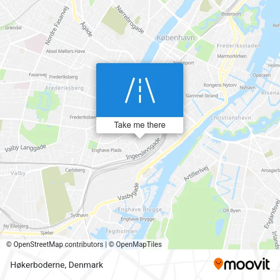 Høkerboderne map