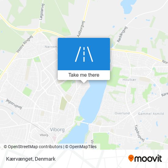 Kærvænget map