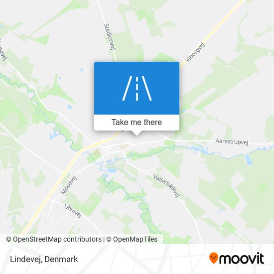 Lindevej map