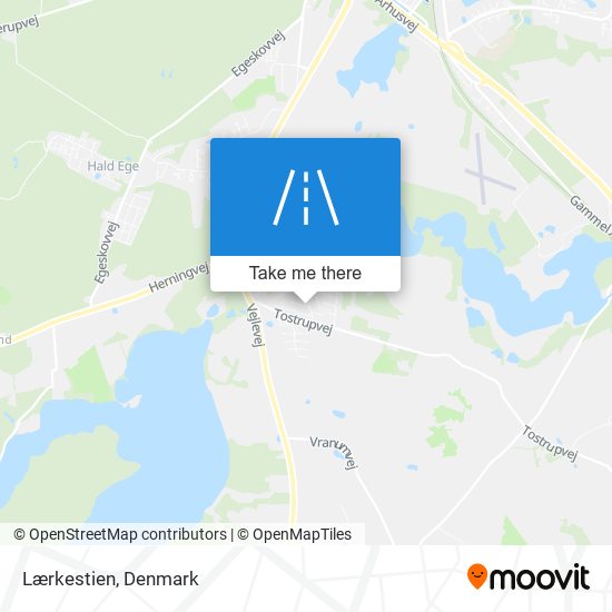 Lærkestien map