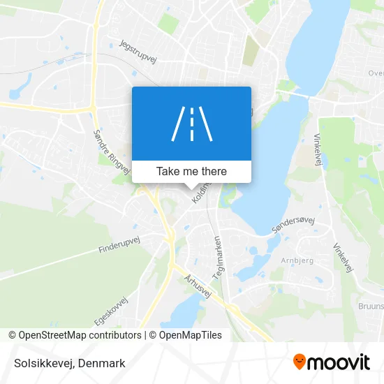 Solsikkevej map