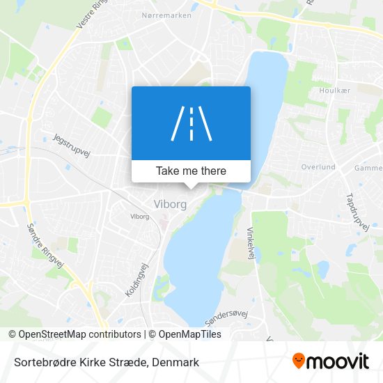 Sortebrødre Kirke Stræde map