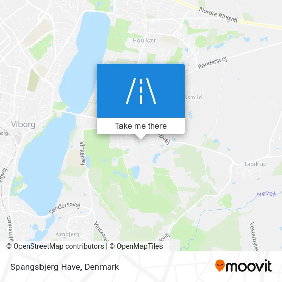 Spangsbjerg Have map