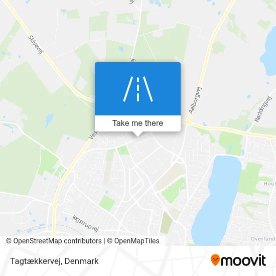 Tagtækkervej map