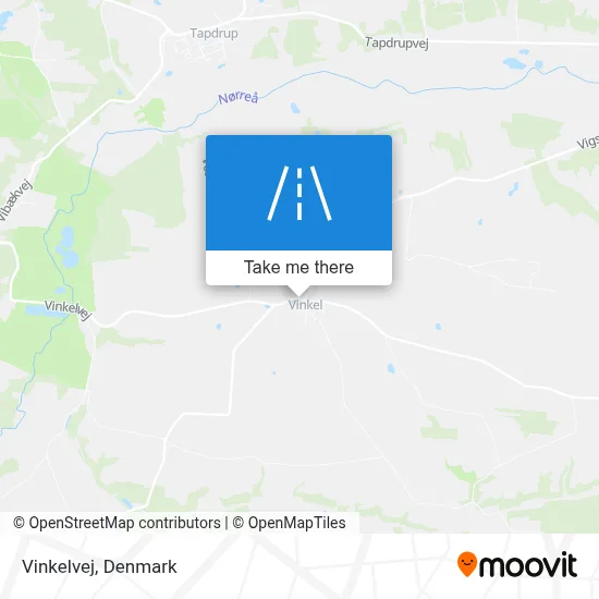 Vinkelvej map