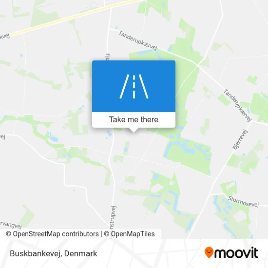 Buskbankevej map