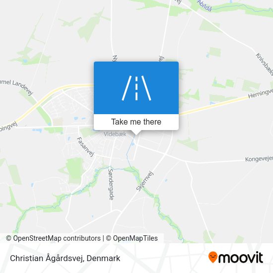 Christian Ågårdsvej map