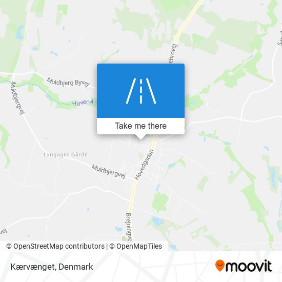 Kærvænget map