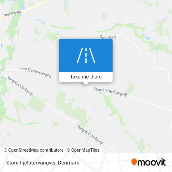 Store Fjelstervangvej map