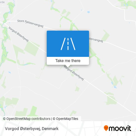 Vorgod Østerbyvej map