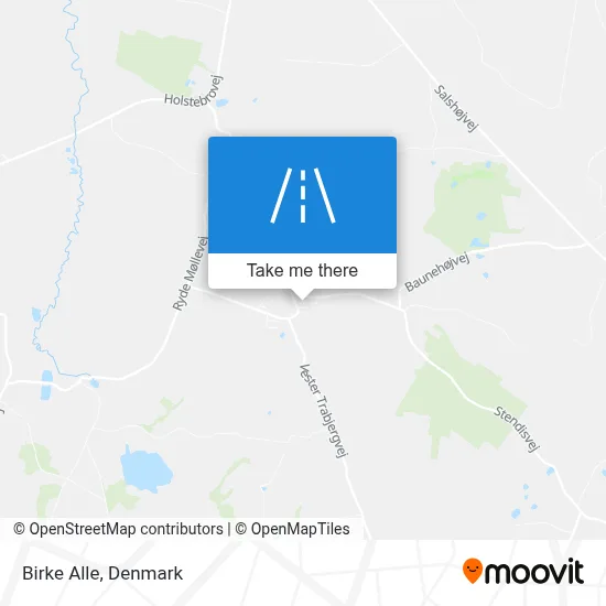 Birke Alle map