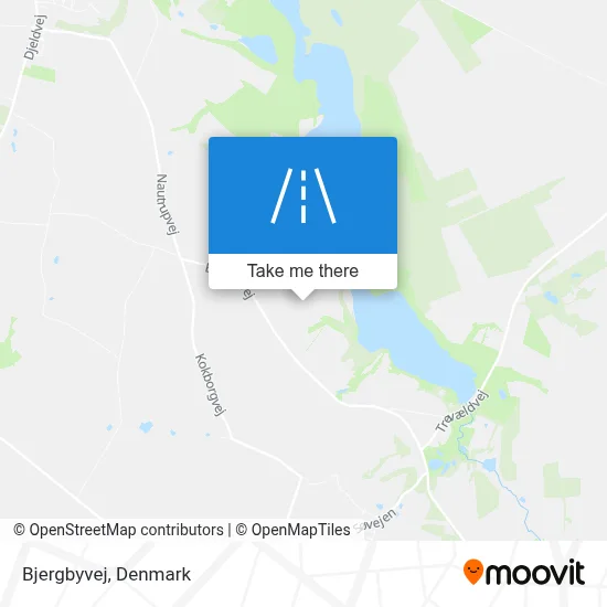 Bjergbyvej map