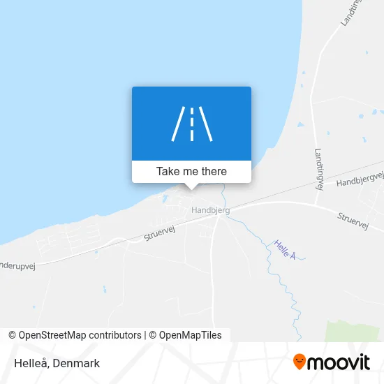 Helleå map