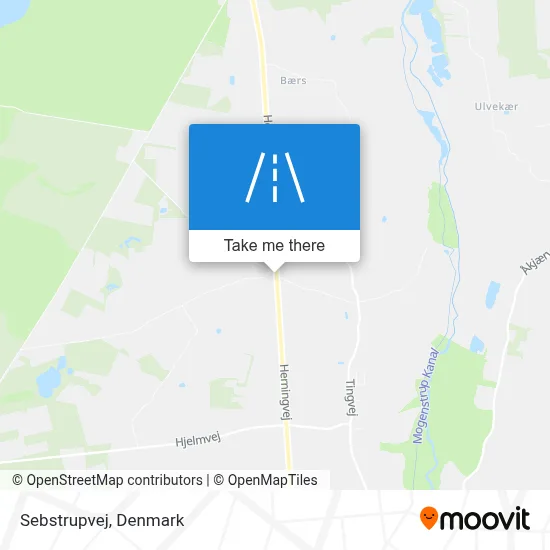 Sebstrupvej map