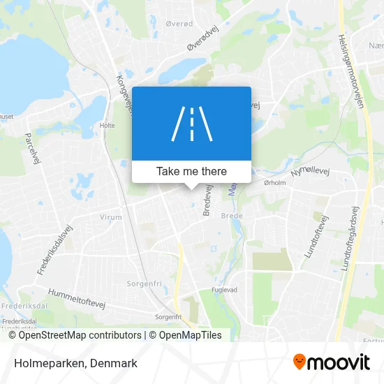 Holmeparken map