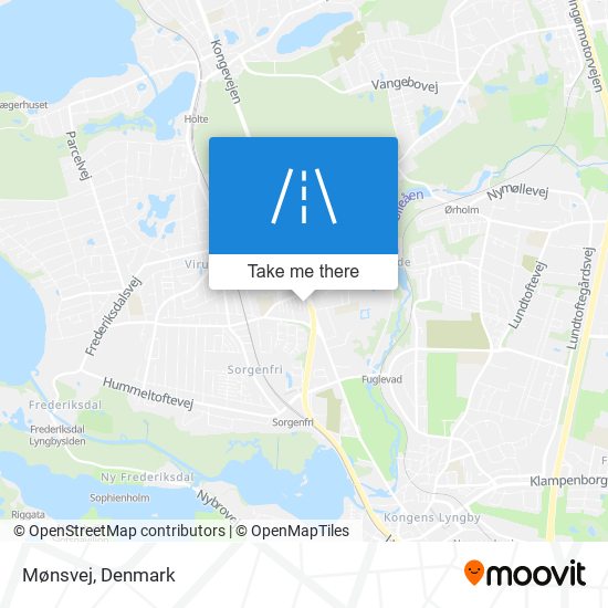 Mønsvej map