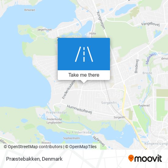 Præstebakken map