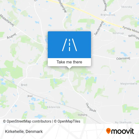 Kirkehelle map