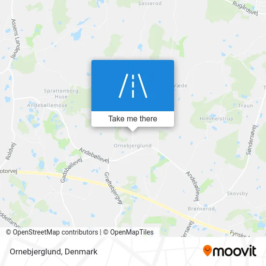 Ornebjerglund map