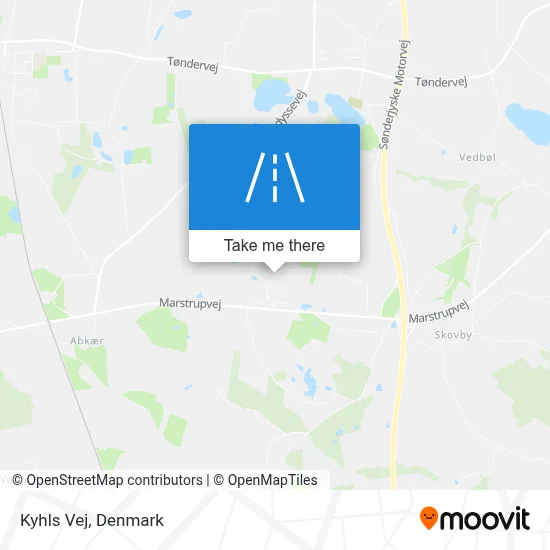 Kyhls Vej map