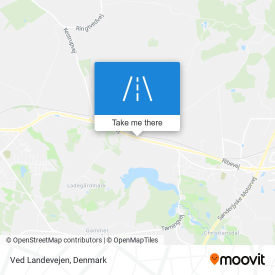 Ved Landevejen map