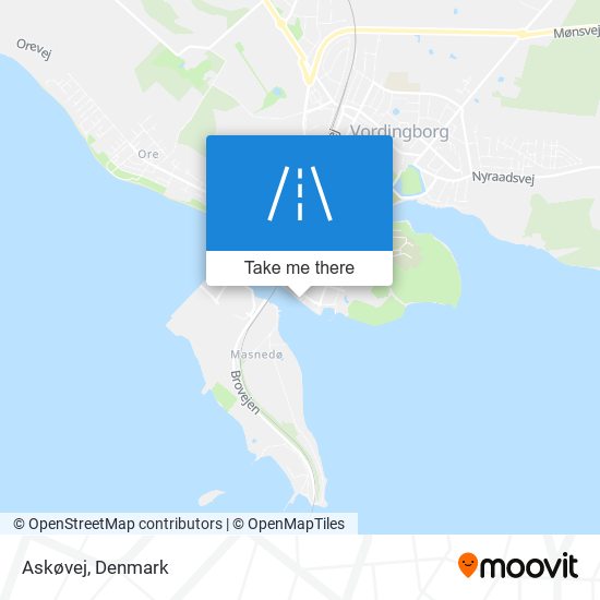 Askøvej map