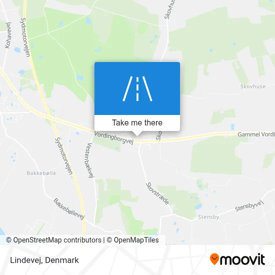 Lindevej map
