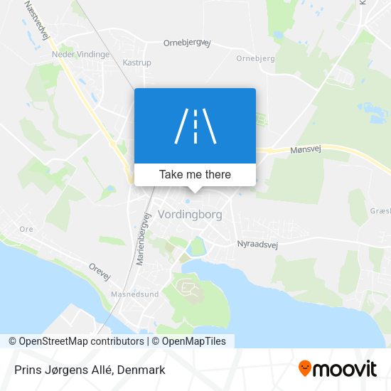 Prins Jørgens Allé map