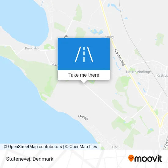 Statenevej map