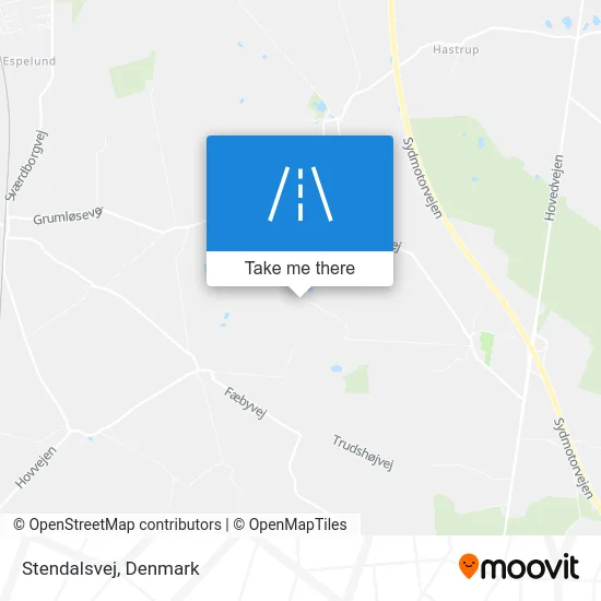 Stendalsvej map
