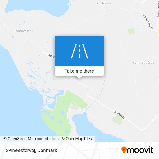 Svinøøstervej map