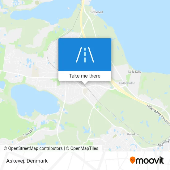Askevej map