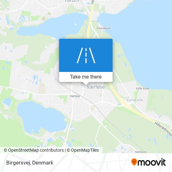 Birgersvej map