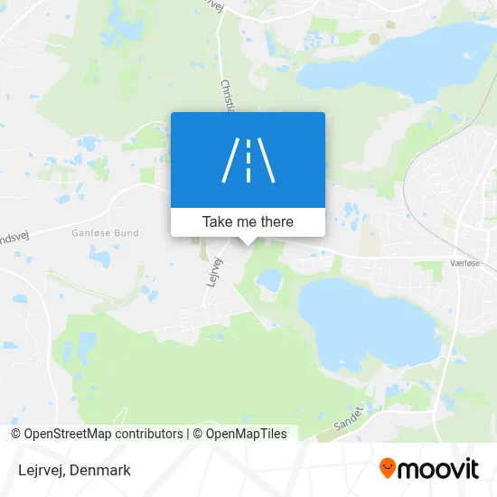 Lejrvej map