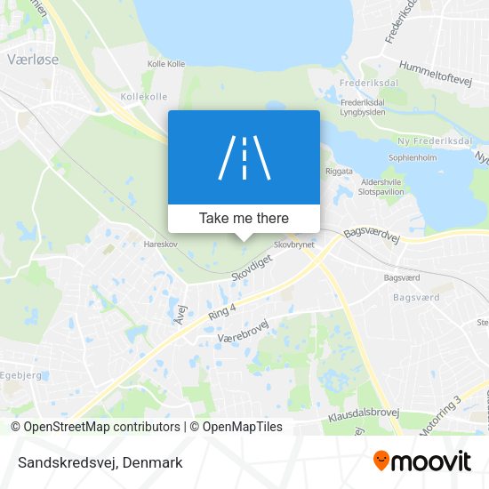 Sandskredsvej map