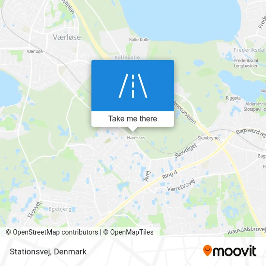 Stationsvej map