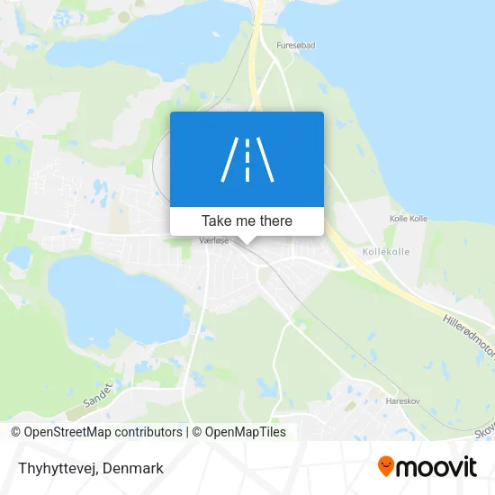 Thyhyttevej map