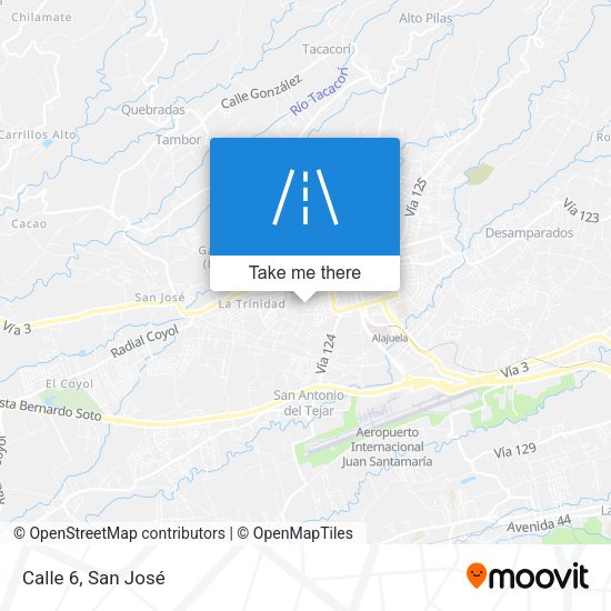 Mapa de Calle 6