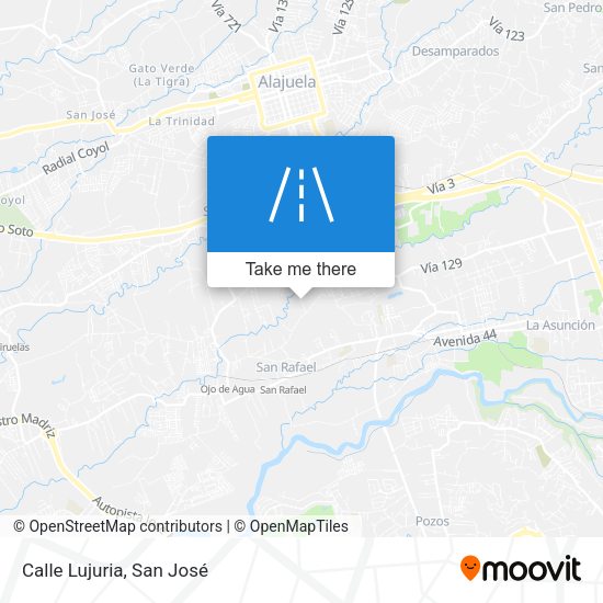 Mapa de Calle Lujuria