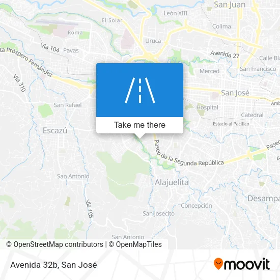 Avenida 32b map