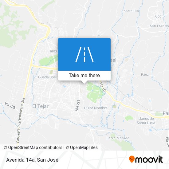 Mapa de Avenida 14a