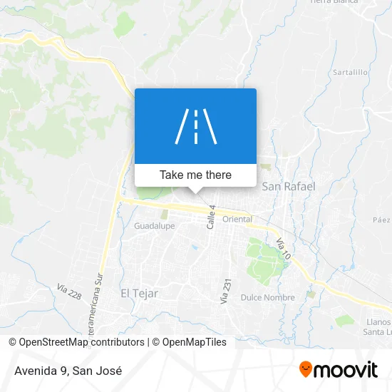 Avenida 9 map