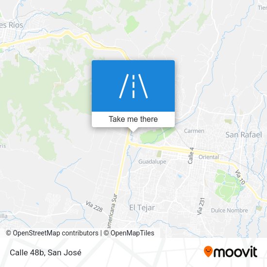 Mapa de Calle 48b