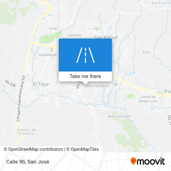 Calle 9b map