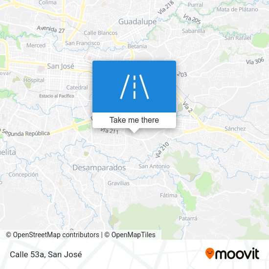 Mapa de Calle 53a