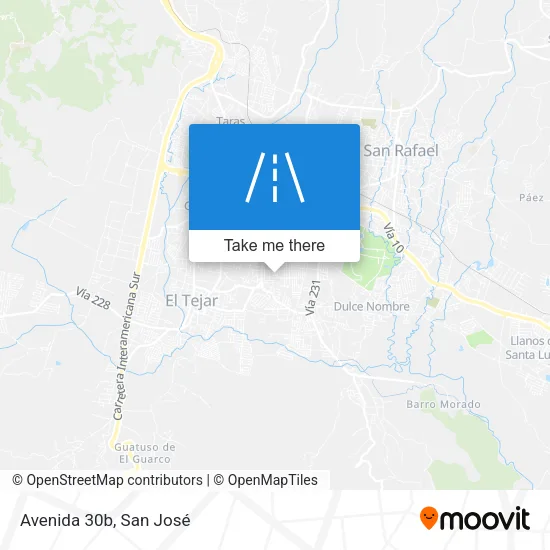Avenida 30b map