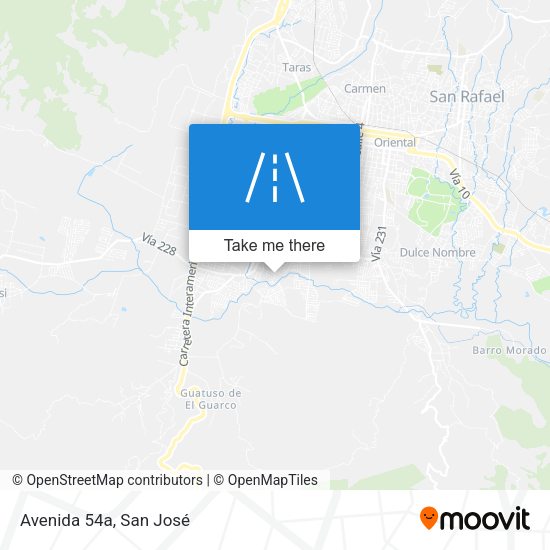 Mapa de Avenida 54a